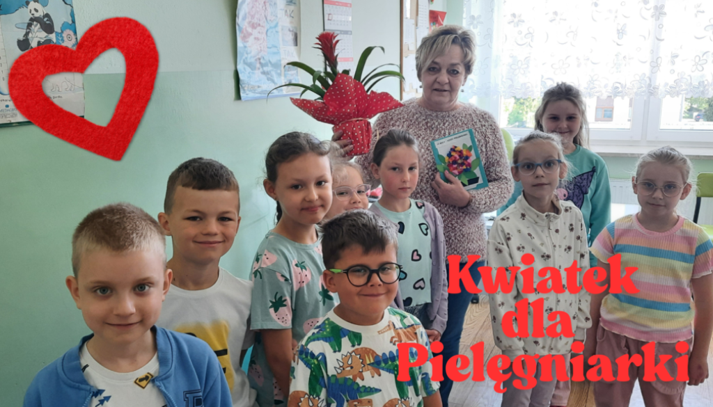 Kwiatek dla Pielęgniarki