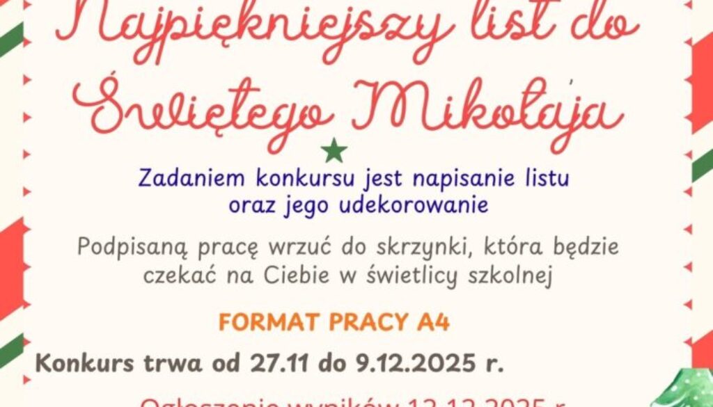 Red Classic Santa Letter - 1